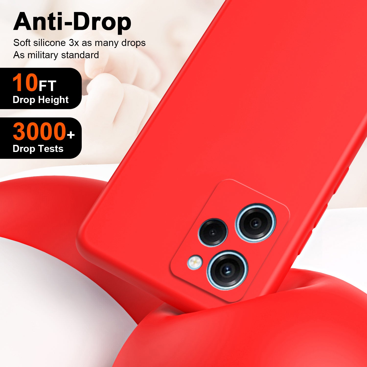 Uniqkart for Xiaomi Redmi Note 12 Pro Speed 5G / Poco X5 Pro 5G 2.2mm Rubberized TPU Case Fiber Lining Phone Cover - Red Uniqkart for Xiaomi Redmi Note 12 Pro Speed 5G / Poco X5 Pro 5G 2.2mm Rubberized TPU Case Fiber Lining Phone Cover - Red
